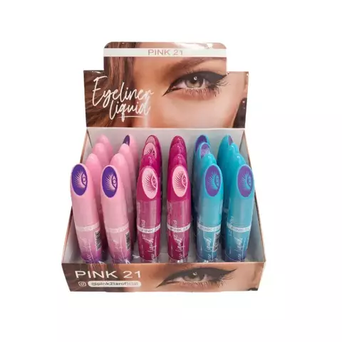 Delineador Liquido Eyeliner Liquid Color Pink 21 458702 - comprar online