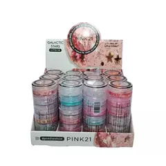 Glitter en Gel c/ Strass tubito x 6u Pink 21 - comprar online