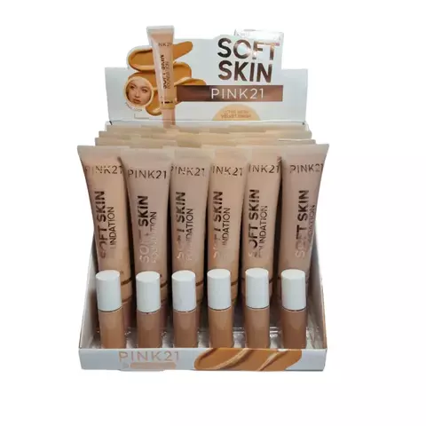 Base Liquida Soft Skin Pink 21 - comprar online