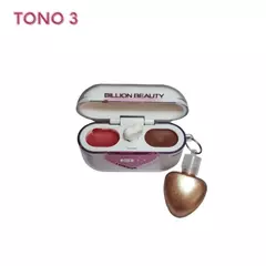 Rubor + Contorno + Iluminador 3 en 1 Billion Beauty - tienda online