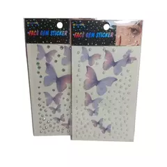 Sticker p/ Rostro Gema Mariposa AF51550 en internet