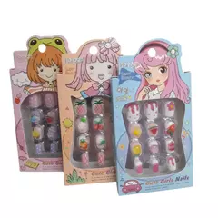 Uñas Decoradas Infantiles c/ Strass Hahagitl 840082 en internet