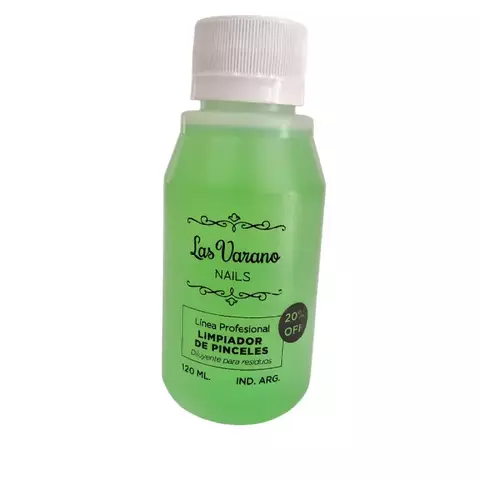 Limpiador de Pinceles Las Varano x 120ml LP120 - comprar online