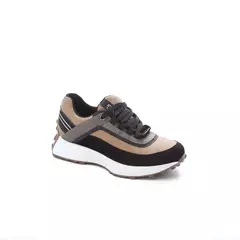 Zapatilla Savage Tropea-91 Negro/terra - Aldas Shoes