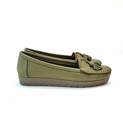 Mocasín Heiko 1604 oliva - comprar online