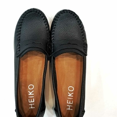 Mocasin Heiko 1400 negro - Aldas Shoes