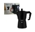 Cafetera Maquina Café Italiana 9 Tazas 450 Ml Negro Mate OUTLET en internet
