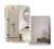Espejo Rectangular Led Luzfría Touch 70x50cm Vertical Premium en internet