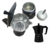 Cafetera Maquina Café Italiana 9 Tazas 450 Ml Negro Mate OUTLET - comprar online