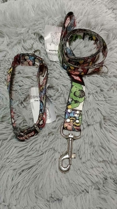 Conjunto Collar y Correa Marvel