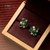 Brinco Cida | Esmeralda com Diamantes - comprar online