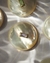 Brinco Aballoni em Maderpérola, Ouro 18k 750 e Tanzanita