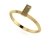 Anel Laços Letra - Lure Fine Jewelry