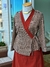 conjunto xadrez com saia terracotta - comprar online