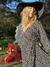 vestido crepe P&B - comprar online