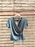 Blusa cachecoeur fluity verde