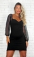 vestido tule