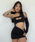 vestido recortes