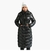 SANTELON-Parkas longos com cinto para mulheres, casacos casuais, puffer grosso e - Amor de Fogo