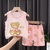 Conjunto de camiseta e shorts de algodão sem mangas infantil, terno de colete - loja online