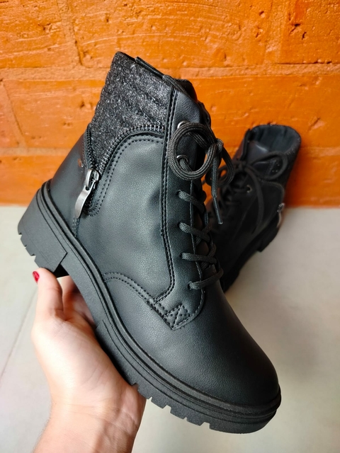 Bota Coturno Dakota Feminina Tratorada Cadarço