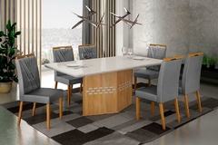 MESA DE JANTAR THAÍS E CADEIRA LARA