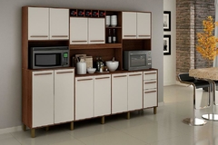 Armário de Cozinha Ágata 13 Portas e 2 Gavetas Valdemóveis - loja online