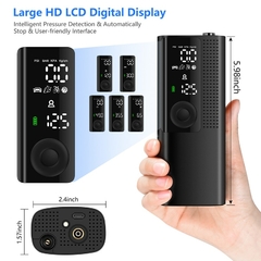 Inflador de aire eléctrico portátil y power bank - comprar en línea