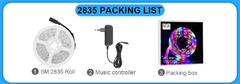 luces led,ColorRGB,Tiras LED RGB 5050 , Bluetooth Musical Tiras LED 12V Tiras de - Geracia