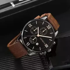 4 Peças de Relógios de Quartzo Conjunto de Pulseira para Homens - comprar online