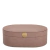 Decorative Box in Rose Synthetic Leather, Size M - buy online