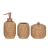 Kit Banheiro Trançado - Preti Home Store | Loja de decoração