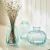 Kit Mini Vasos em Vidro Azul