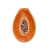 Plato/tazón de papaya de cerámica