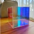 Holographic Acrylic Cube Reality is an Illusion