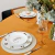Plato de postre de porcelana de onzas - Preti Home Store | Loja de decoração