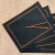 Kit Mesa Posta Oriental | Preto, Laranja e Linho Cru - tienda online