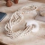 Colar Decorativo em madeira Off White