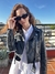 Campera Cuero Ecológico - Zara