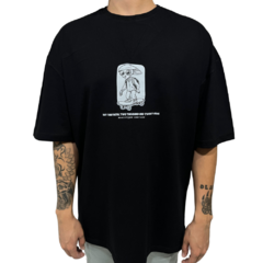 Oversized Alien Skeitis Preto/Preto - comprar online