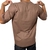 Camiseta Oversized Classica Marrom Medio - BLACKTIGER