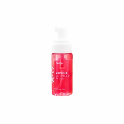 ESPUMA DE LIMPIEZA FACIAL CORAL 60 ML