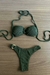 Conjunto Biquini Bali Texturizado Verde 37001/2