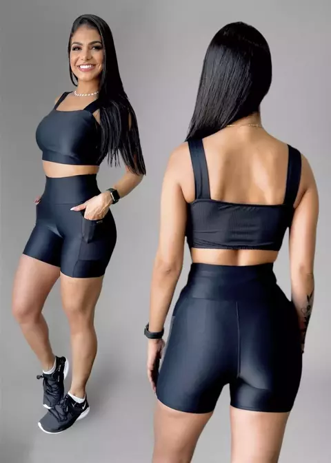 CONJUNTO SAFIRA SHORT E TOP DRISHEER - comprar online