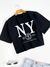 T-shirt Cropped Feminina Estampado Ismênia - Utilidades Domésticas, Roupas, Pet, Brinquedos e Eletrônicos Nacionais e Importados - Dropyess