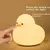 Luminaria Pato sensivel ao toque em silicone Macio (Produto importado)