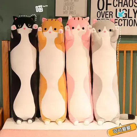 Gatinho de pelucia macio longo para crianças (Produto importado) - comprar online