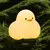 Luminaria Pato sensivel ao toque em silicone Macio (Produto importado) na internet