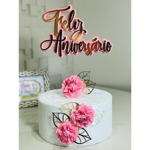 Topo de Bolo Personalizado