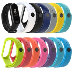 Pulseira de silicone para Xiaomi mi banda 3 ao 7 na internet